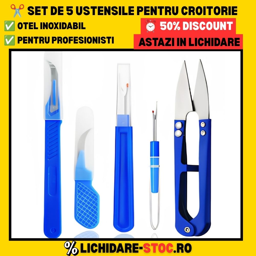 Set de 5 Piese pentru Croitorie