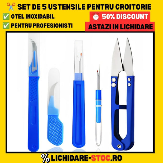 Set de 5 Piese pentru Croitorie
